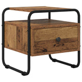 Bedside Cabinet 2 pcs Old Wood 40 x 39.5 x 40 cm 8007680