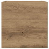 4 Piece TV Cabinet Set Wall-mounted Artisan Oak Engineered Wood 3329156