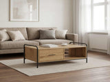 Coffee Table Artisan Oak 90 x 49 x 41 cm Engineered Wood 8013583