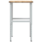 Workbench 80x60x cm Solid Wood Oak 3309716