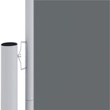 Retractable Side Awning Anthracite 160x1000 cm 318032