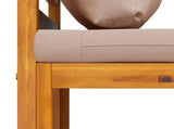 Sectional Corner Sofa with Cushions Natural 42028335