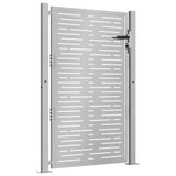 Garden Gate 100x150 cm Corten Steel Square Design 153199
