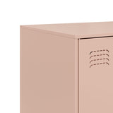 Sideboard Pink 99x39x73 cm Steel 841722