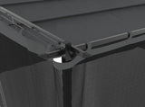 Gazebo with Mesh Walls Anthracite 4x3 m Steel 4003912
