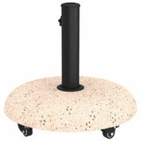 Parasol Base 21kg Yellow Concrete Round 42007320