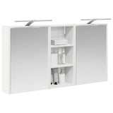 Bathroom Cabinet Set 3 pcs 116 x 16 x 62.5 cm Engineered wood 3403816