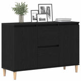 Sideboard with Drawer Black 102 x 35 x 60 cm Engineered wood 862044