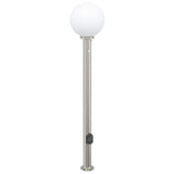 Bollard Lights with Sensor&Outlet 3 pcs 120 cm Stainless Steel IP44 4006110