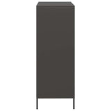 Highboard Black 39x35x103.5 cm Steel 851400