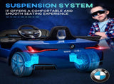 BMW i4 Licensed 12V Kids Electric Ride-On Car, Blue T3398P348392
