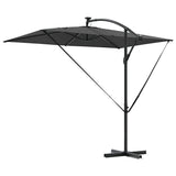 Umbrella Anthracite 294 x 200 x 270 cm Polyester and Aluminium 42003393