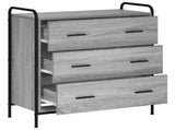 Sideboard Grey Sonoma 73 x 33 x 81 cm Engineered Wood 8013821