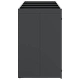 Wheelie Bin Storage for 4 Bins Anthracite 272 x 77.5 x 121.5 cm 3394785