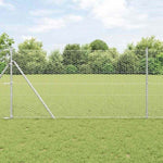 Hexagon Fence Silver 1 x 50 m Galvanised steel 42005719