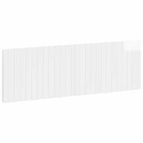 Wall-Mounted Headboard ZWOLLE High Gloss White Engineered Wood 896509
