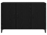 Sideboard Black oak 34 x 90 x 80 cm Engineered wood 880682