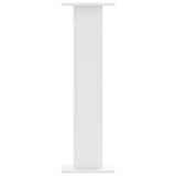 Speaker Stands 2 pcs White 30x30x95 cm Engineered Wood 852672