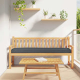 Pallet Cushion Set 2 pcs Anthracite 180 x 40 x 8 cm 42001718