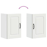 Kitchen Wall Cabinet Kalmar White Engineered Wood 853547