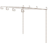 Garden Pergola Antique Brown 4x3x2.5 m Iron 313998