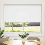 Roller blind blackout 144.4x175 cm Fabric Width 140 cm white 240131