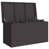 Outdoor Storage Box Black 100 x 50.5 x 50 cm Steel 874560