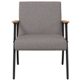 Armchair Taupe 59 x 75 x 78 cm Fabric 42017667