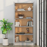 Book Cabinet Grey Sonoma 82.5x30.5x185.5 cm Engineered Wood 815115