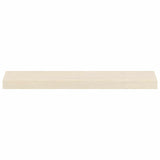 Window Sills 2 pcs White 80 x 20 x 2 cm Solid Oak Wood 42049897