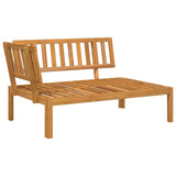 4 Piece Garden Pallet Sofa Set Solid Wood Acacia 3209436