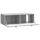 Wall-Mounted TV Cabinet Grey Sonoma 98 x 41 x 30 cm 898021