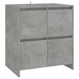 Sideboards 2 pcs Concrete Grey 70x41x75 cm Engineered Wood 3098092