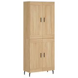 Highboard Sonoma Oak 69,5x34x180 cm Engineered Wood 3199700