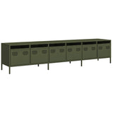 TV Cabinet Olive Green 202x39x43.5 cm Cold-rolled Steel 3307153