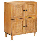 Sideboard 60 x 33 x 75 cm Solid Mango Wood 4018106