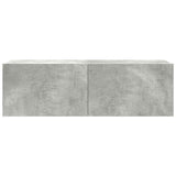 7 Piece TV Cabinet Set Concrete Grey Engineered Wood 3114545