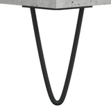 Bathroom Cabinet Concrete Grey 30x30x190 cm Engineered Wood 831536