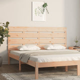 Headboard 200x3x80 cm Solid Wood Pine 821362