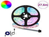 LED Strip 12 pcs Black and Transparent 2300 mm 3429121