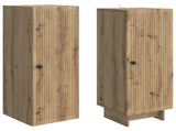 Cabinet Set 2 pcs Artisan Oak 34.5 x 33 x 90 cm Engineered Wood 3416375