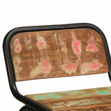 Bar Stools 2 pcs 46x35.5x80 cm Solid Wood Reclaimed 4013532