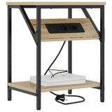 Bedside Cabinet 2 pcs Sonoma Oak 38 x 30 x 48 cm 859583