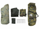 Fishing Tent Quick Release 4-Person Light Camouflage 42042279