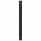 Coffee Table Leg Set of 2 Black Powder-coated steel Standard 4013212