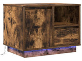 Bedside Cabinet Smoked Oak 50 x 34.5 x 50 cm Engineered wood 869586