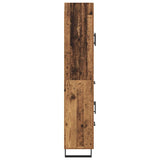Highboard with Drawer 2 pcs Old Wood 69.5 x 34 x 180 cm 3415693