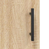 Highboard Sonoma Oak 69.5x34x180 cm Engineered Wood 3198684