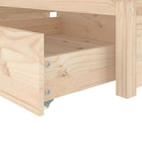 Bed Frame without Mattress with Drawers Small Single 3103453