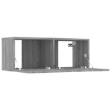 8 Piece TV Cabinet Set Grey Sonoma Engineered Wood 3114236